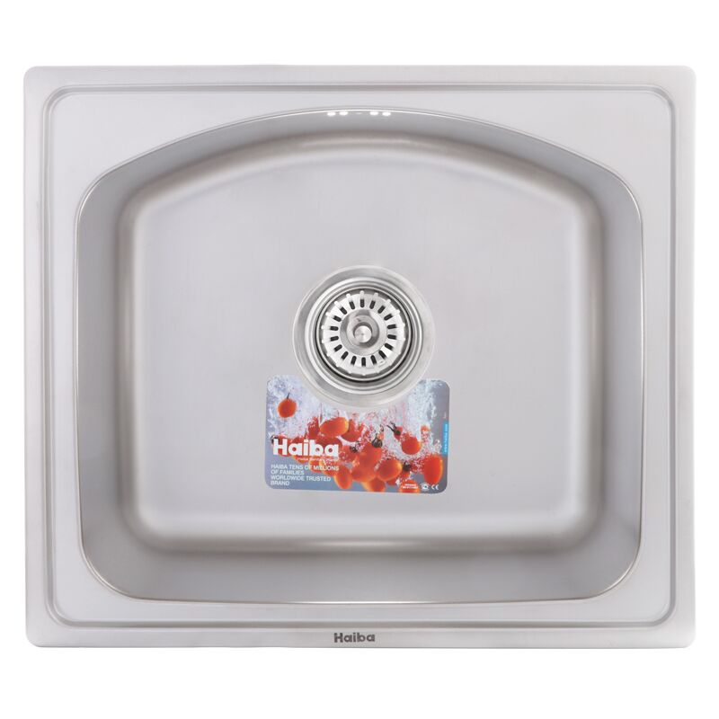 Мийка кухонна HAIBA 48x42 (decor) (HB0528)