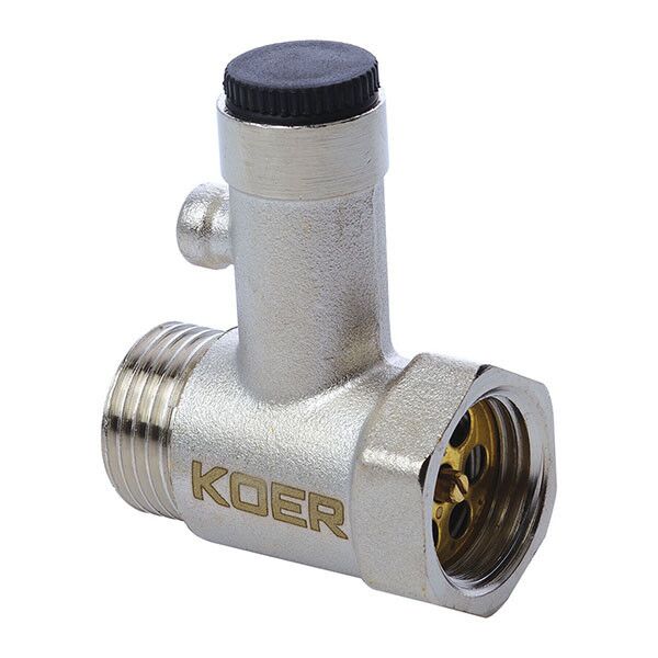 Запобіжний клапан для бойлера 1/2 "KOER KR.1039 (KR2674)