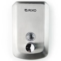 Дозатор жидкого мыла нержавеющая сталь Rixo Solido (S002)