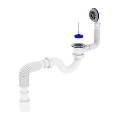 Сифон для ванної кімнати Zerix SV-01-A 1 1/2