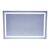 Зеркало Mixxus Warm MR02-120x80 (часы, LED-подсветка, антизапотевание) (MI6001)