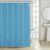 Штора для ванної з поліестеру Zerix SCT-004-180x180 (Колір блакитний) (ZX4995)