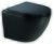 Унитаз подвесной Mixxus Premium Ellipse-0303-R Black 520x365x360mm, система смыва RIMLESS (MP6464)