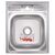 Кухонна мийка накладна Zerix Z5060-04-160E (Satin) (ZX1610)